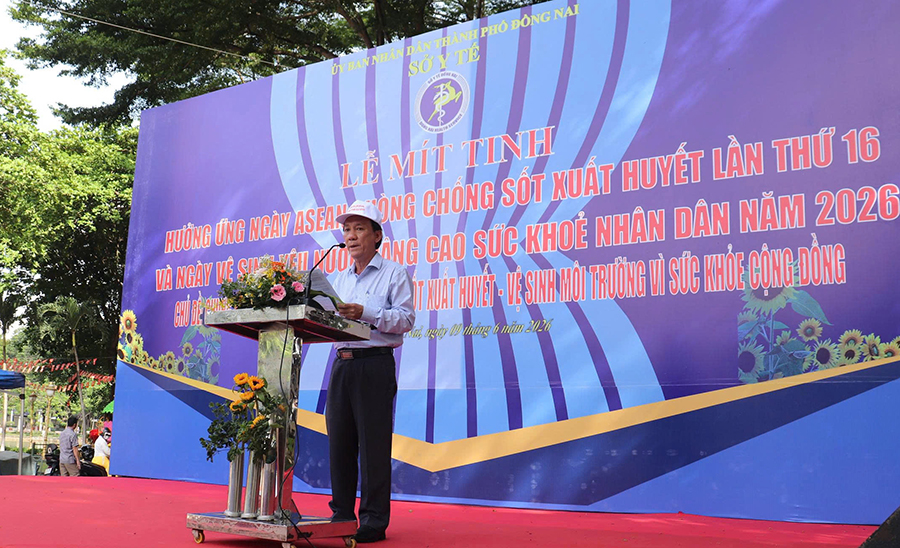 Đồng Nai phát động hưởng ứng Ngày ASEAN phòng, chống Hz888a tải về điện thoại và Ngày Vệ sinh yêu nước nâng cao Đăng Ký HZ888 Lì Xì 111K nhân dân năm 2026